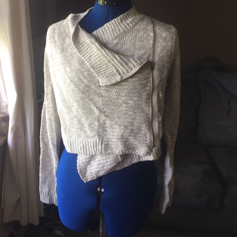 NWT! Hollister Moto Sweater
